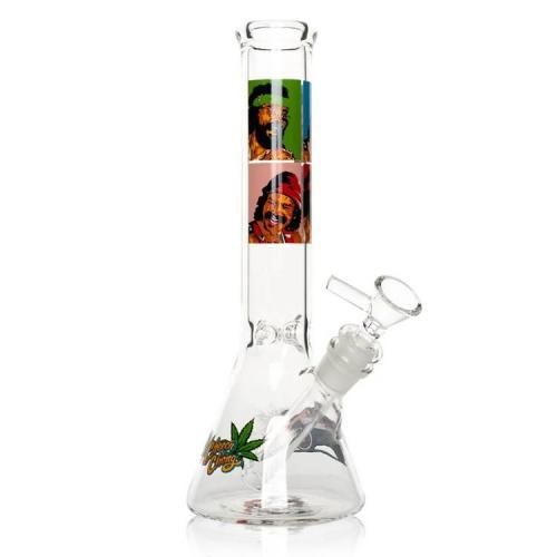 Cheech & Chong Glass - 10inch Pop Art Beaker Base ѥ