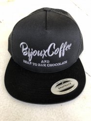 BijouxCoffee AND BEAN TO BAR CHOCORATE メッシュキャップ