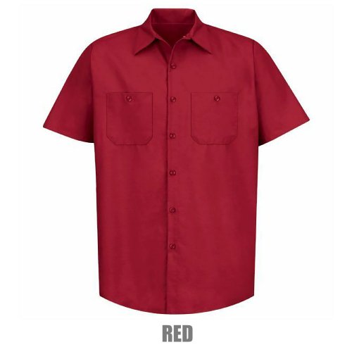 RED KAP 4.25oz SHORT SLEEVE WORK SHIRT[17COLOR] - 0024 ダンサーズコレクション||ダンコレ