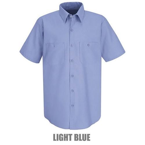 RED KAP 4.25oz SHORT SLEEVE WORK SHIRT[17COLOR] - 0024