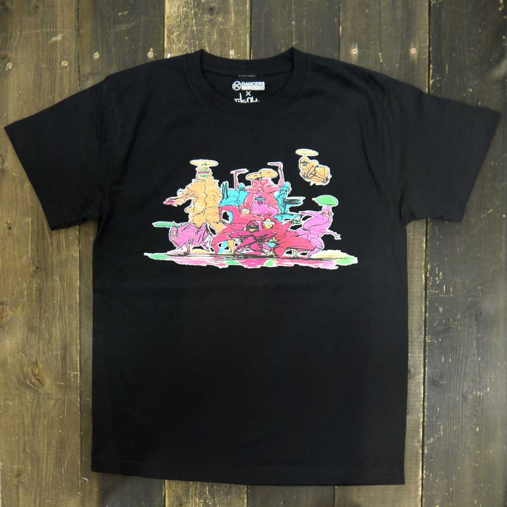 DC CLOTHING × TAKU OBOTA '1112' B-Boy Abstract T-shirts[BLACK] -  ダンサーズコレクション||ダンコレ