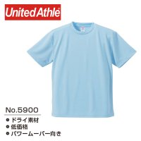 [ UNITED ATHLE ] 5900 4.1OZ DRY ATHLETIC T-SHIRT - ユナイテッドアスレ ドライ 無地 Tシャツ (プリント対応)