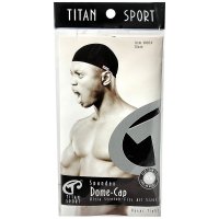 TITAN SPORT SPANDEX DOME CAP[BLACK] 