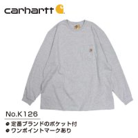 [ CARHARTT ] K126 WIP LONG SLEEVE POCKET T-SHIRT - カーハート ロングスリーブ ポケット Tシャツ