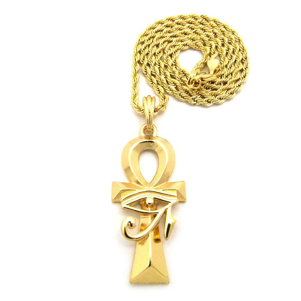 eye of horus ankh necklace