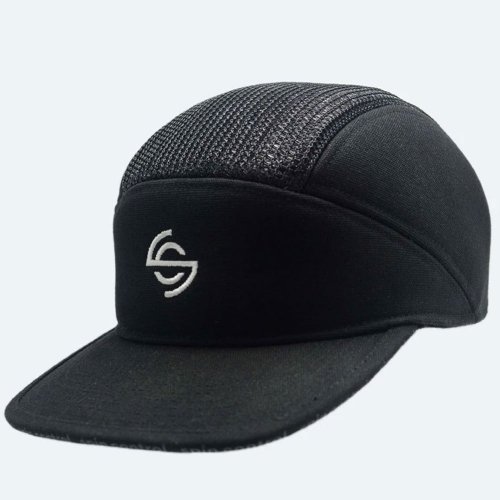 Spin Control 5 Panel Break Cap Cotton Black スピンコントロール コットン ブレイクキャップ