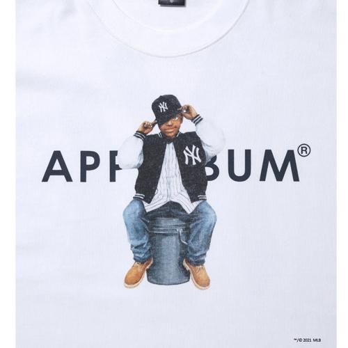 APPLEBUM MLB2121101Y 【MLB × APPLEBUM】 “NY Yankees Boy” T-shirt APPLEBUM MLB2121101Y 【MLB × APPLEBUM】 “NY Yankees Boy” T-shirt