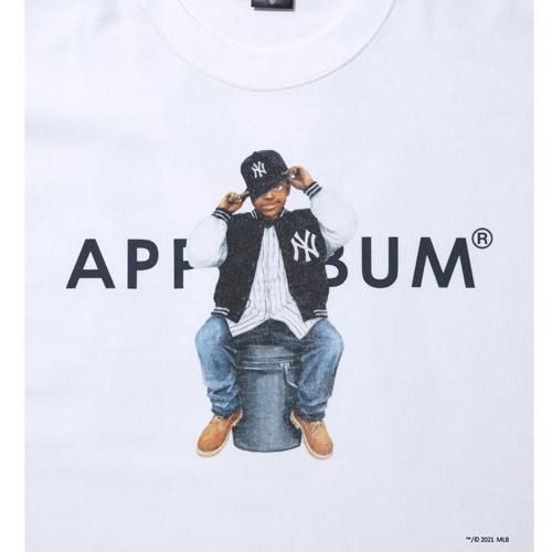 期間限定！最安値挑戦 Applebum パーカー XL MLB ヤンキースボーイ” SKATE APPLEBUM Tシャツ Tシャツ MLB ×  APPLEBUM】“NY mami LA NY 新品 メンズ