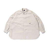 APPLEBUM 2120213 Oversize Shirt Jacket [Beige]