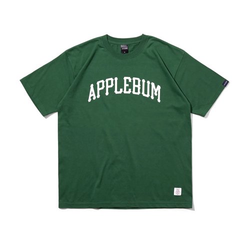 APPLEBUM 2211132 Middle Weight Logo T-Shirt [Green]