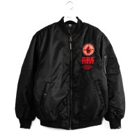 APPLEBUM ”PUBLIC ENEMY” MA-1 Jacket[Black/Red] / PE2320601