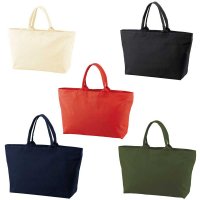 [ UNITED ATHLE ] 1515 HEAVY CANVAS ZIP TOTE BAG[5 Color] - オリジナルプリント対応/オリジナル刺繍対応