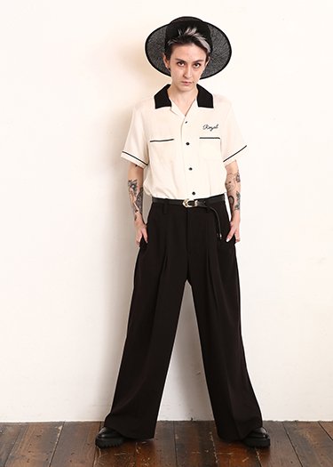 GABARDINE WIDE PANTS - Royal Pussy | ロイヤルプッシー公式通販