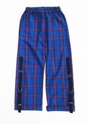 <img class='new_mark_img1' src='https://img.shop-pro.jp/img/new/icons16.gif' style='border:none;display:inline;margin:0px;padding:0px;width:auto;' />TARTAN CHECK BONDAGE EAZY PANTS