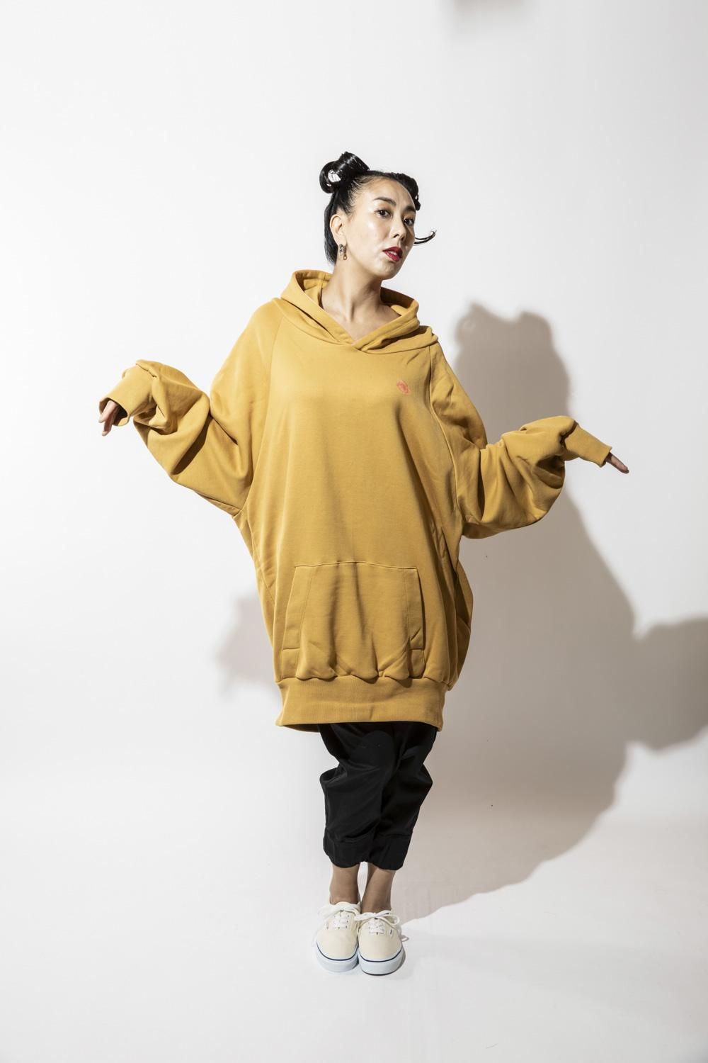 Rough Big Hooded - YELLOW - Royal Pussy WEBSTORE | ロイヤル