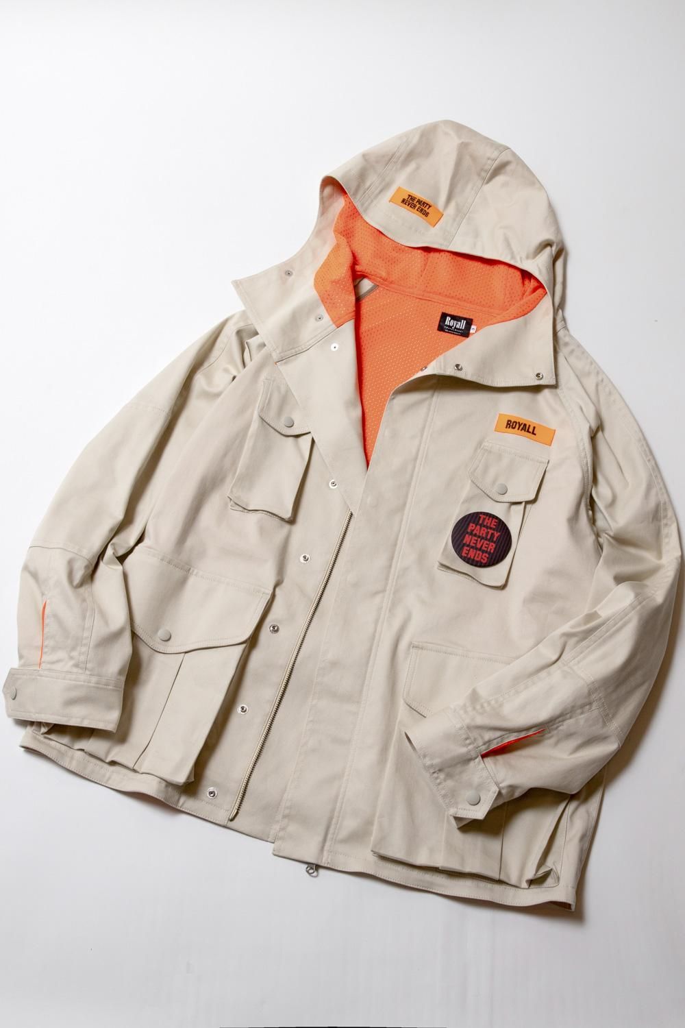 Various Pockets Mountain JKT - BEIGE - Royal Pussy WEBSTORE
