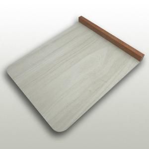桐の本体とマホガニーの立ちの小間板 巾270mm・奥330mm・高24mm