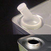 一斗缶用注ぎ口 ノズル70mm 樹脂などの高粘度用 1セット 10個入 ネット販売 フェザーフィールド株式会社