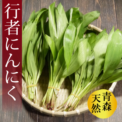 青森の天然山菜の行者にんにく