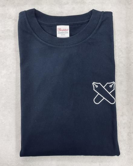 ネイビー慶應ロングTシャツ - オリジナル慶應グッズショップ