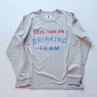 <img class='new_mark_img1' src='https://img.shop-pro.jp/img/new/icons16.gif' style='border:none;display:inline;margin:0px;padding:0px;width:auto;' />LESS THAN 9% DRINKING TEAM LS shirt<br>TACOMA FUJI RECORDS タコマフジレコード