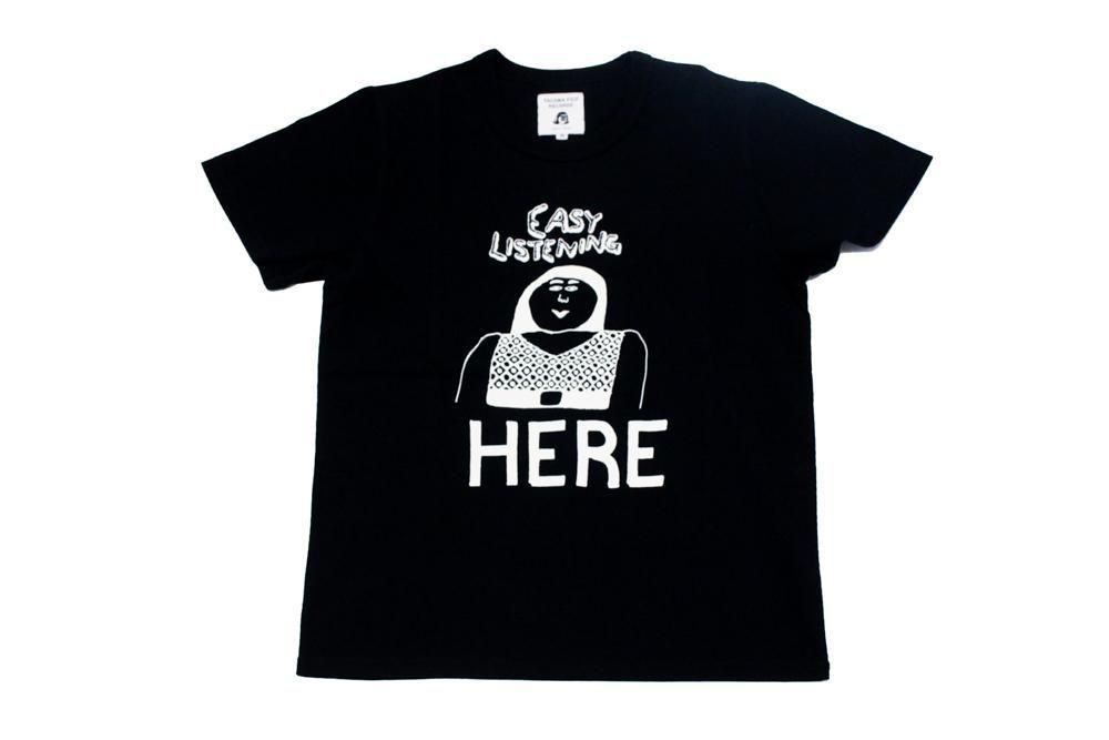 EASY LISTENING HERE Tee designed by Tomoo Gokita<br>TACOMA FUJI RECORDS