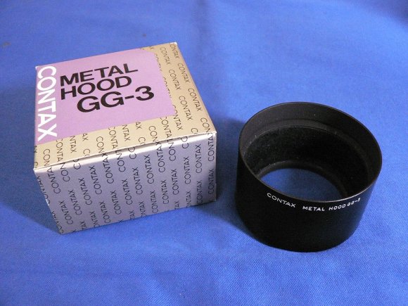 コンタックス　メタルフード　GG-3　（ブラック） - 株式会社トーアフォート ダイヤモンドカメラ有電ビル店　