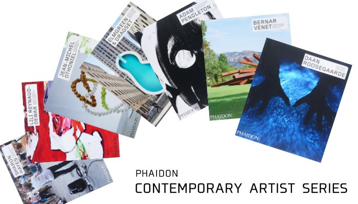 “イギリスの出版社Phaidon（ファイドン）から刊行されている、現代の新進気鋭アーティストを包括的木に紹介する、人気書籍「Contemporary