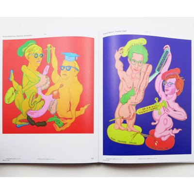 洋書 画集 図録「 PETER SAUL ピーター・ソール 展 」2008年 オレンジ