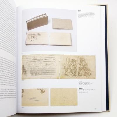 ポール・セザンヌ、【木と家】、希少な画集画より、新品高級額・額装付