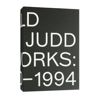 ドナルド・ジャッド【Artworks 1970-1994】 - 京都にある、美術洋書 