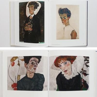 エゴン・シーレ【The Faces of Egon Schiele: Self-portraits】 - 京都にある、美術洋書＆海外画集 を取り扱う本屋『アートブック・ユリーカ』