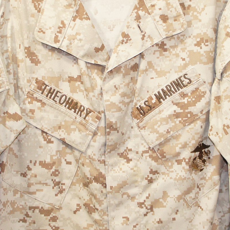 USMC アメリカ海兵隊 迷彩服 BDU 上下セット デザートマーパット