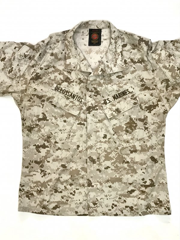 米海兵隊放出品 BDU, 戦闘服　ジャケット デザート　MARPAT