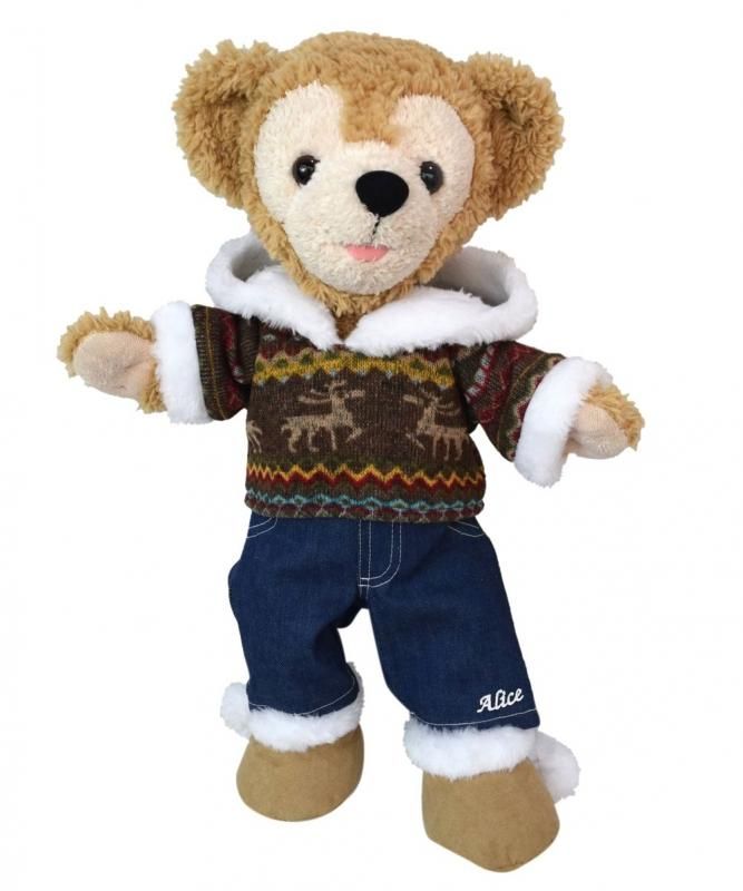 ダッフィー5点 ブランケット ルームウェア ポーチ コスチューム