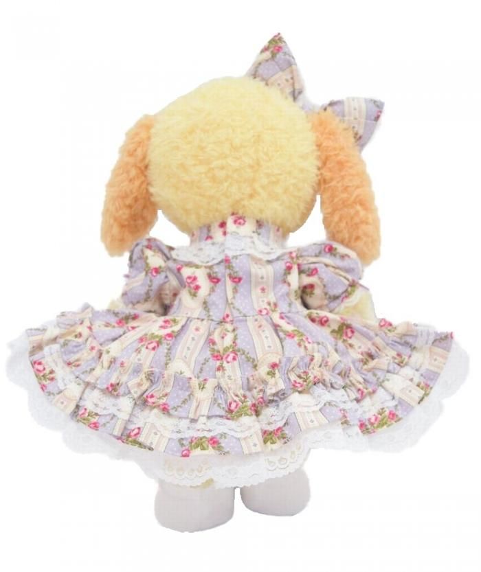 2027C 花柄ドレスとショートケープ 淡柴色 クッキーアン Sサイズ用衣装 61TaXht3UeL._UF350,350_QL50_.jpg