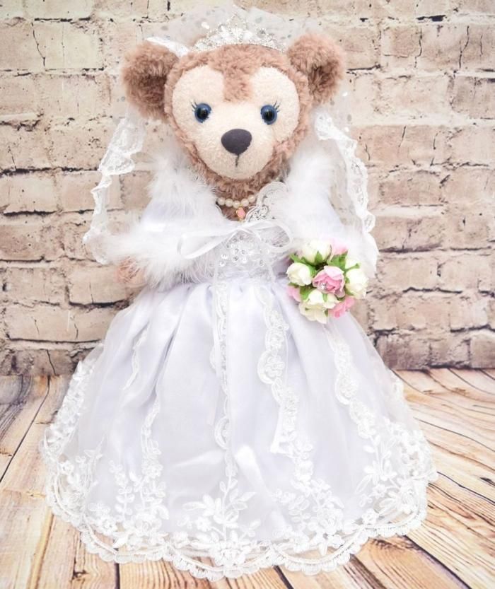 ダッフィ シェリーメイ ウェディングコスチューム 結婚式-