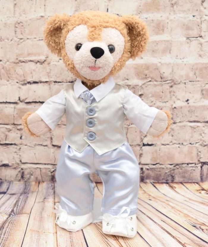 ダッフィー,Sサイズ,タキシード,シルバーブルー｜ダッフィー