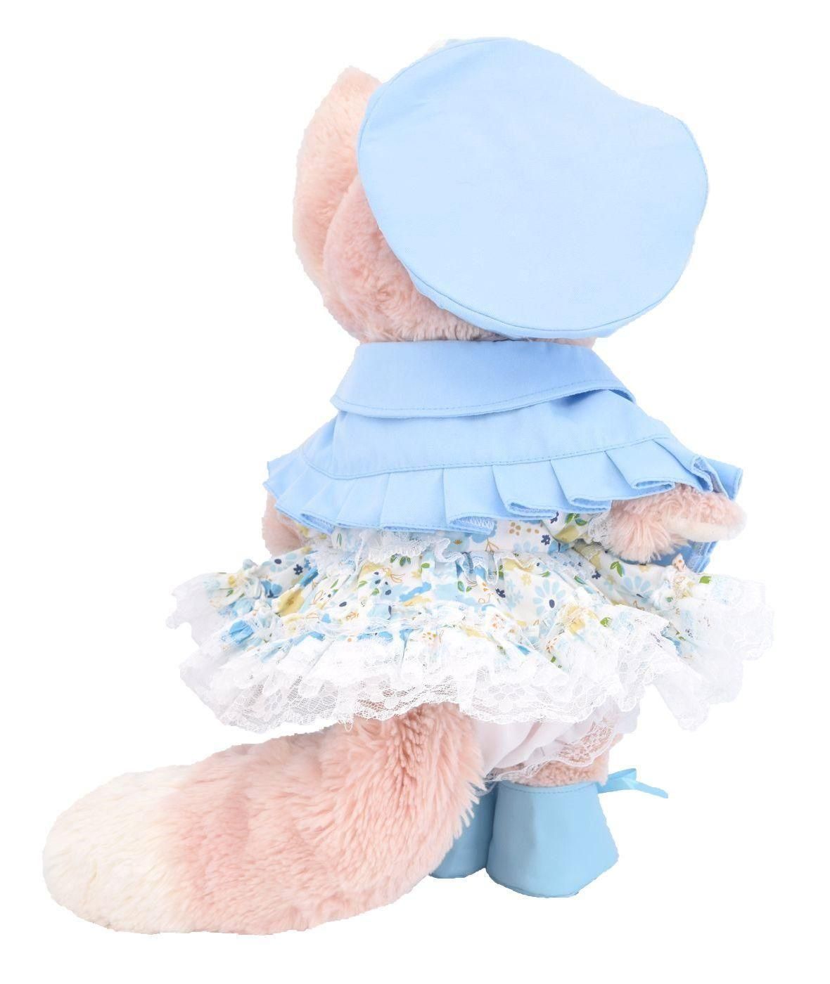 一点限り❁リーナベル　コスチューム　ハンドメイド　服　花 リーナベル 服 着せ替え コスチューム ダッフルケープ付花柄