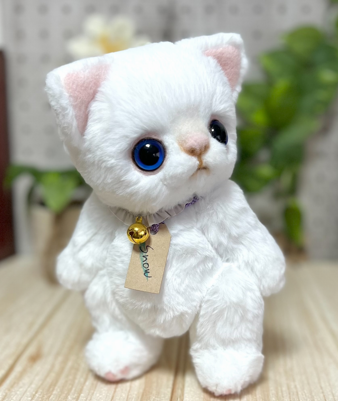 テディベア 作家 ぬいぐるみ アーティストベア ねこ 猫