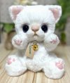 アーティストベア ベビー ネコちゃんシリーズ テディベア 白猫 snow 送料無料 