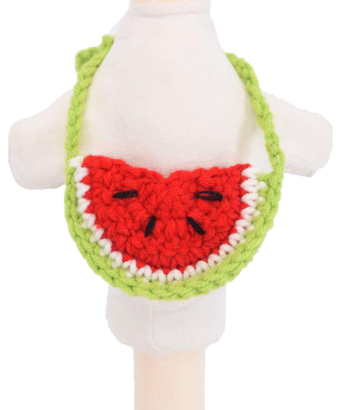 ポーチ、SSサイズ用手編みのセーター（メイちゃん）