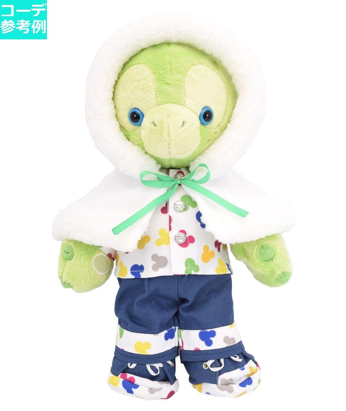 オルメルSサイズ用,もふもふポンチョ｜ダッフィーコスチューム