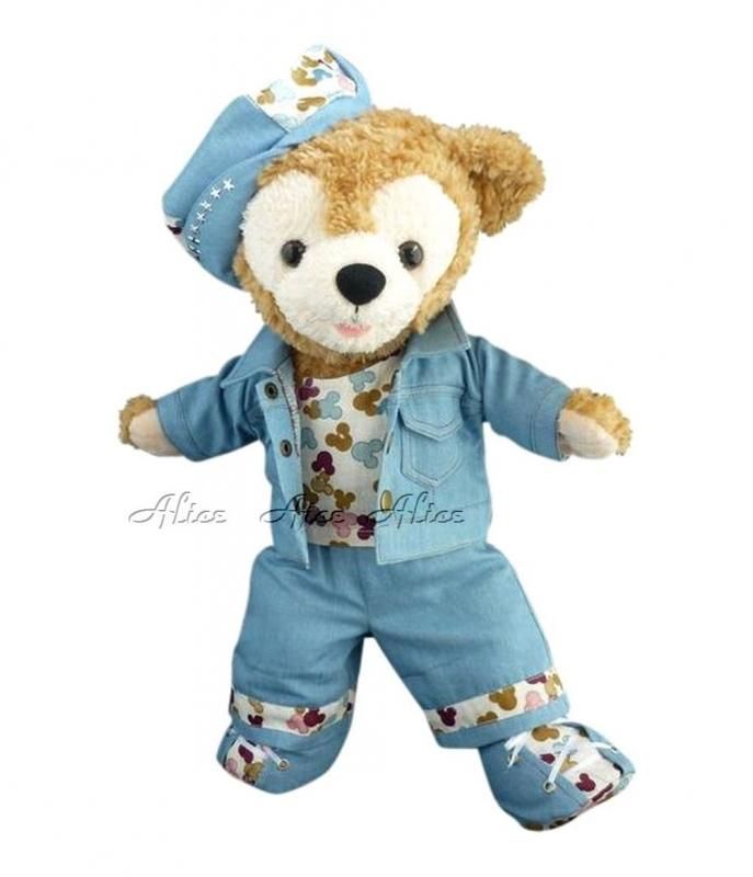 ミッキーアイコンデニム Duffy Sサイズ用 ダッフィー シェリーメイ ジェラトーニ ステラ ルーコスチュームのことなら アリス