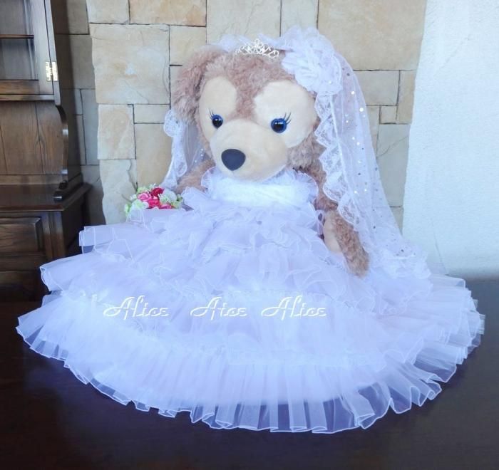 ダッフィー結婚式,ウエディング,100cm｜ダッフィーコスチューム