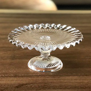 CAKE STAND PLEATS PLATE
