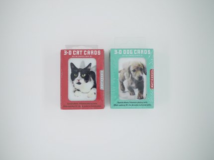 3D CAT CARDS & DOG