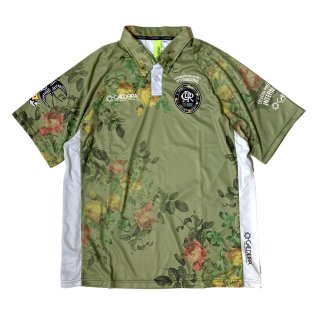 <img class='new_mark_img1' src='https://img.shop-pro.jp/img/new/icons12.gif' style='border:none;display:inline;margin:0px;padding:0px;width:auto;' />FLORAL GAME POLO SHIRT HUMMING khaki