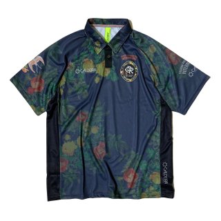 <img class='new_mark_img1' src='https://img.shop-pro.jp/img/new/icons12.gif' style='border:none;display:inline;margin:0px;padding:0px;width:auto;' />FLORAL GAME POLO SHIRT HUMMING dk.blue