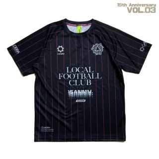 <img class='new_mark_img1' src='https://img.shop-pro.jp/img/new/icons12.gif' style='border:none;display:inline;margin:0px;padding:0px;width:auto;' />DRESSY STRIPE PRA SHIRT LOCAL FOOTBALL CLUB black